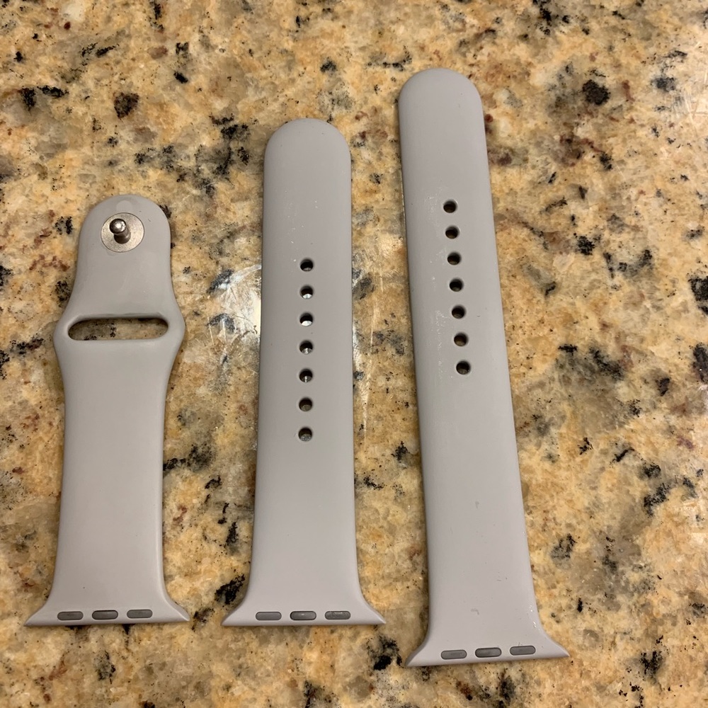 42mm Authentic fog Apple Watch band